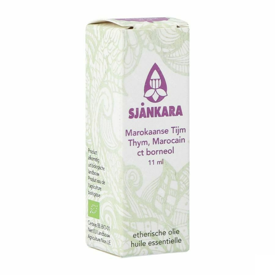 Sjankara Marokkaanse Tijm Ess. Olie Bio 11ml