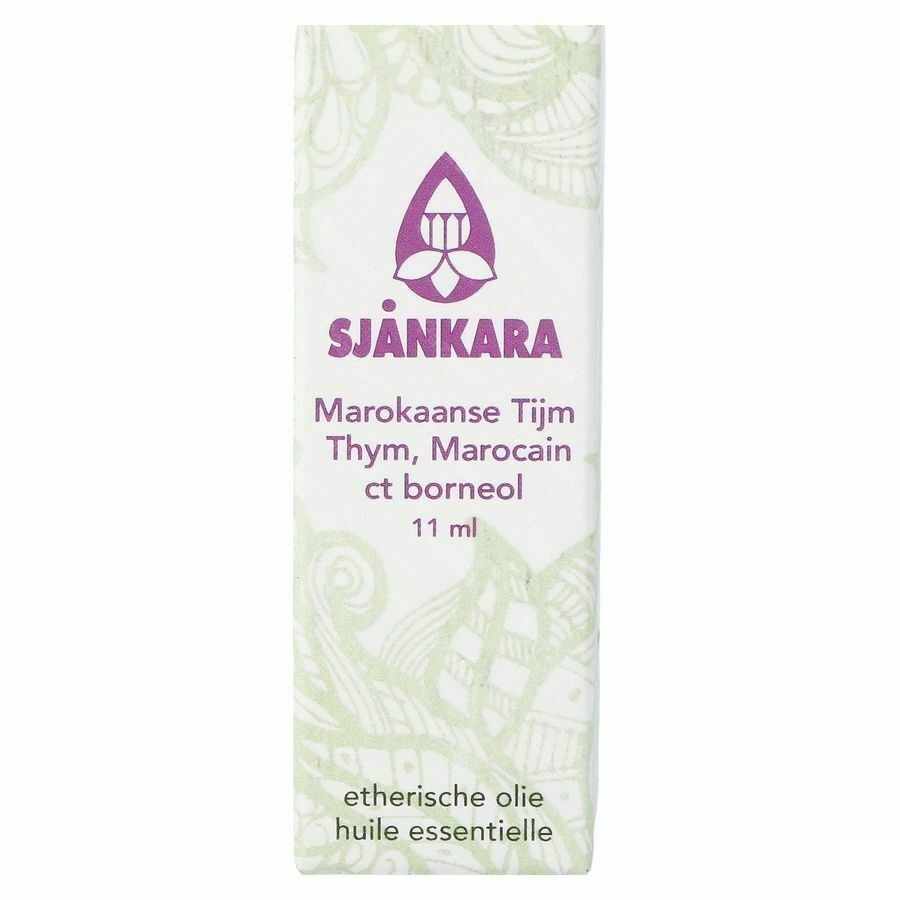 Sjankara Marokkaanse Tijm Ess. Olie Bio 11ml