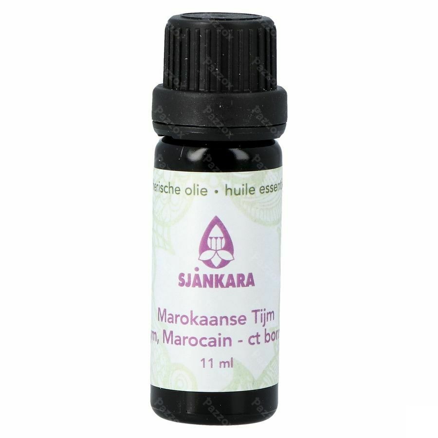 Sjankara Marokkaanse Tijm Ess. Olie Bio 11ml