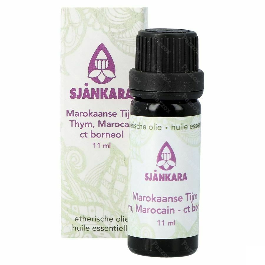 Sjankara Marokkaanse Tijm Ess. Olie Bio 11ml