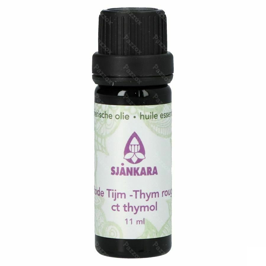 Sjankara Rode Tijm Ct Thymol Ess. Olie Bio 11ml