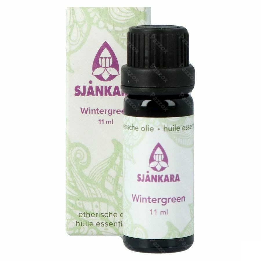Sjankara Wintergreen Ess. Olie Bio 11ml