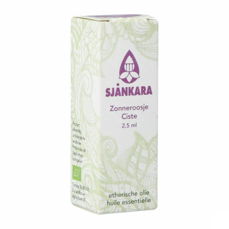Sjankara Zonneroosje Ess. Olie Bio 2,5ml