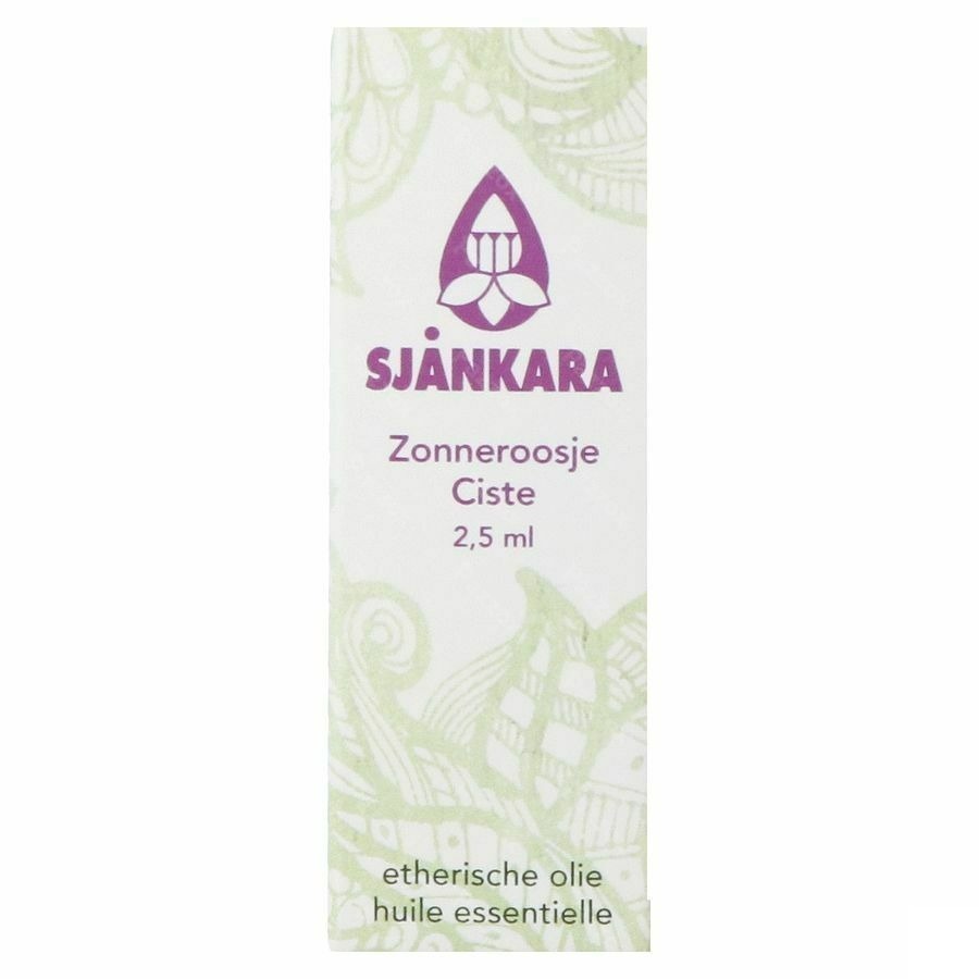 Sjankara Zonneroosje Ess. Olie Bio 2,5ml