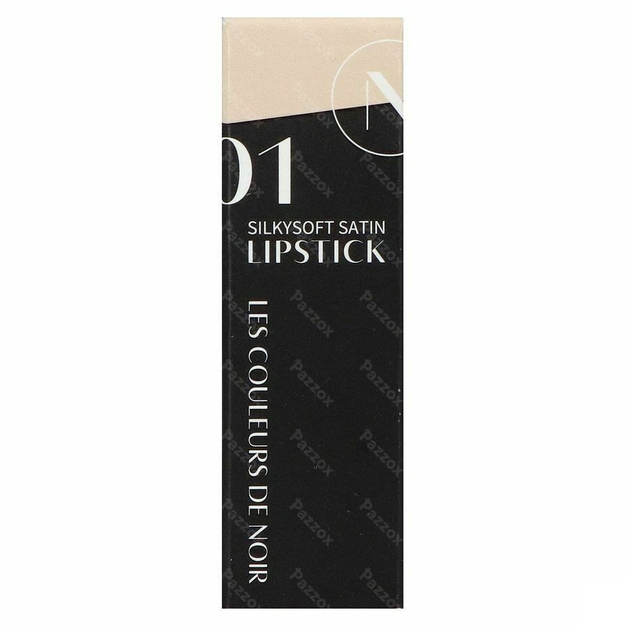 Couleurs De Noir Silkysoft Satin Lipstick 01