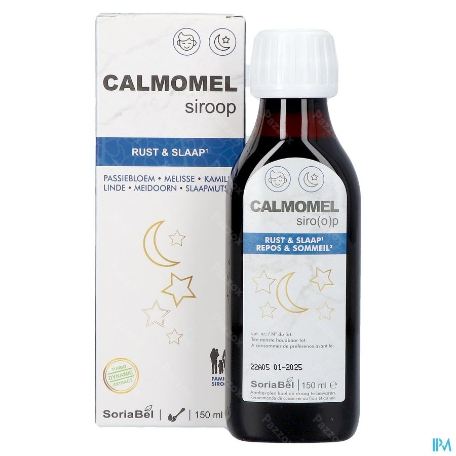 Soria Calmomel Siroop Rust en Slaap 150ml