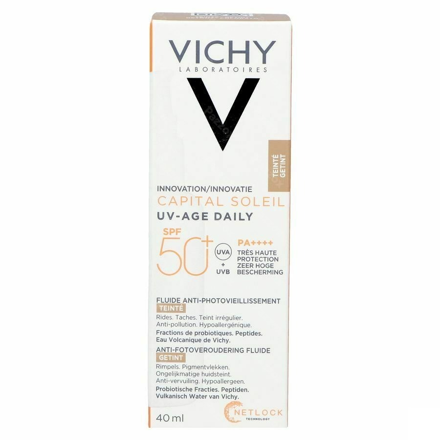 Vichy Capital Soleil UV-age Daily Getint SPF 50+ 40ml