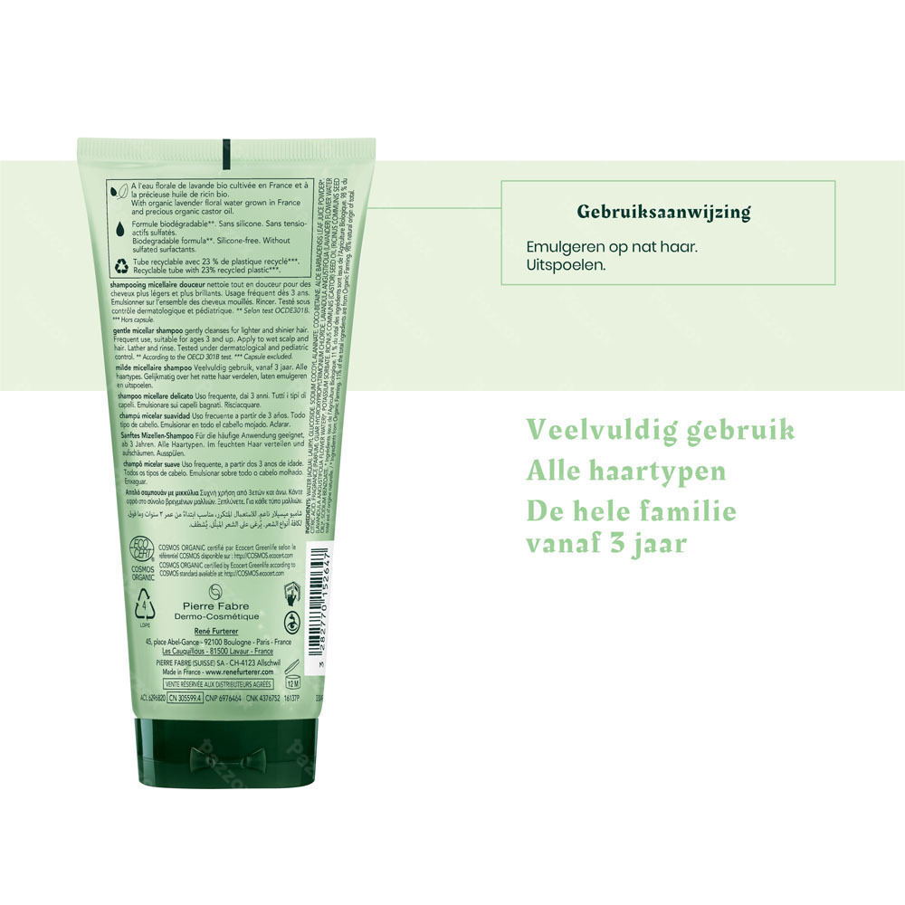 Furterer Naturia Micellaire Shampoo 200ml