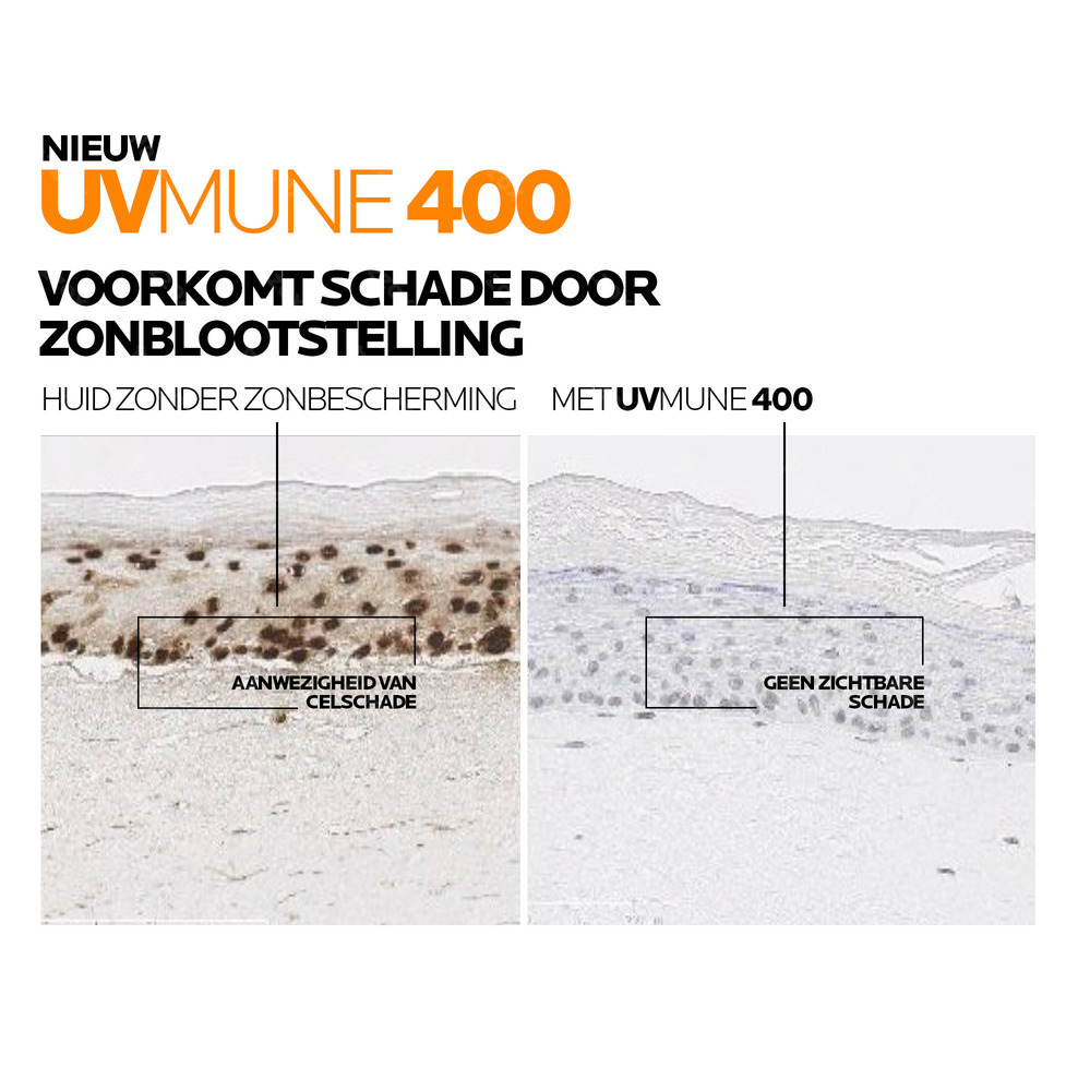 La Roche-Posay Anthelios UVmune 400 Onzichtbare Fluid Zonder Parfum SPF50+ 50ml