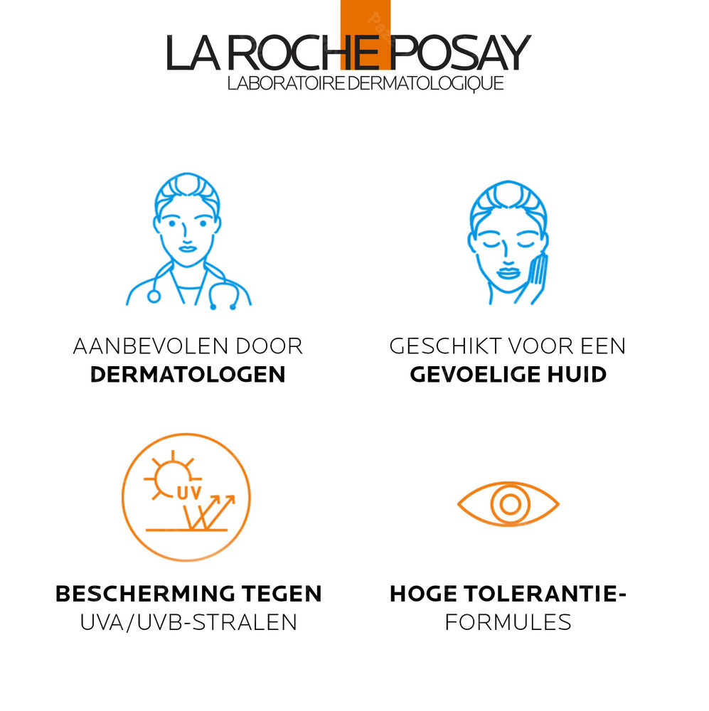 La Roche-Posay Anthelios UVmune 400 Onzichtbare Fluid Zonder Parfum SPF50+ 50ml