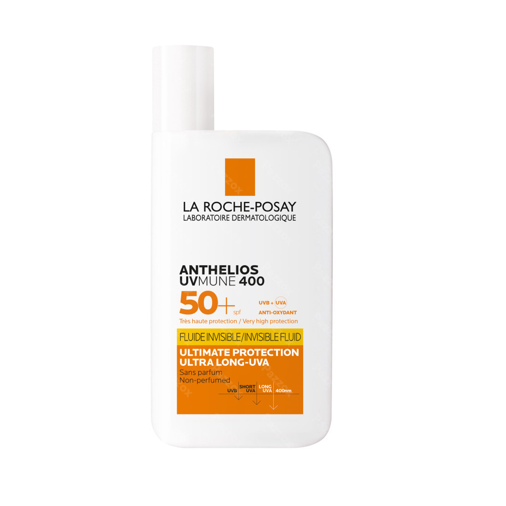 La Roche-Posay Anthelios UVmune 400 Onzichtbare Fluid Zonder Parfum SPF50+ 50ml