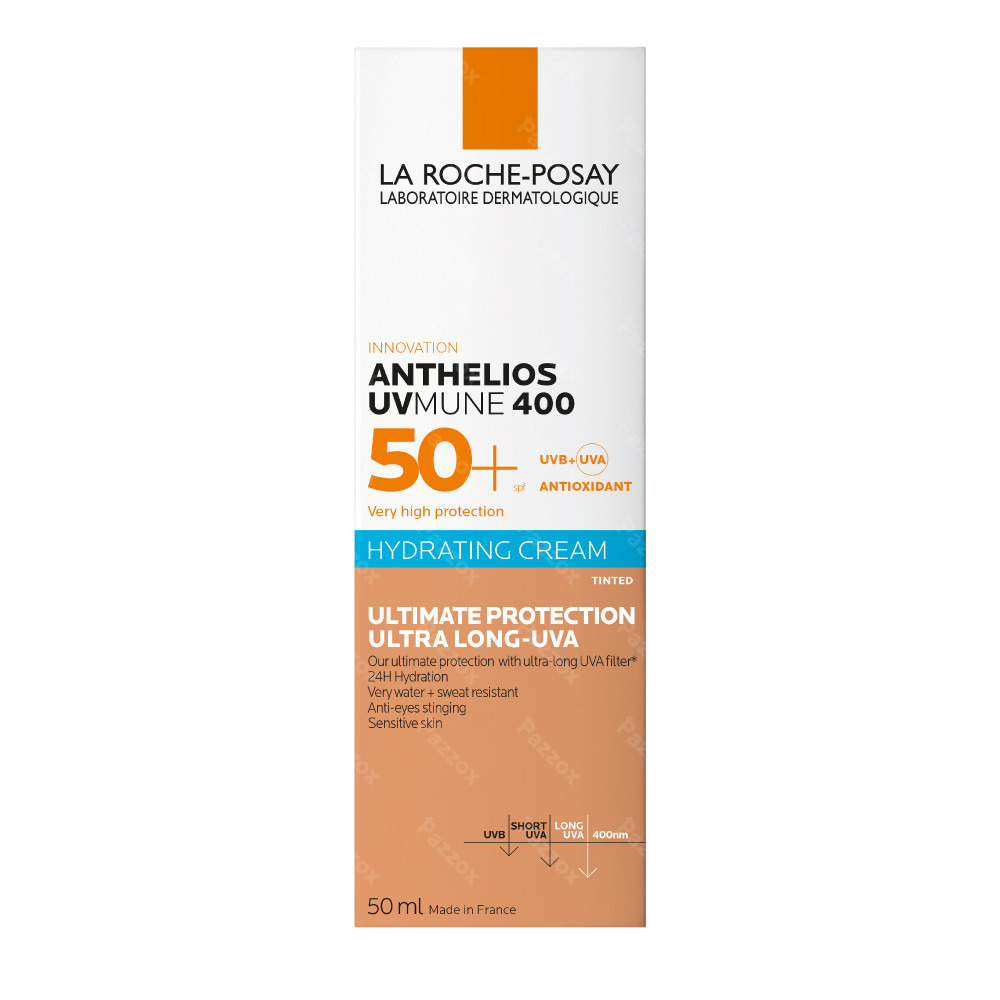 La Roche-Posay Anthelios Uvmune400 Hydraterende Crème Met Parfum SPF50+ 50ml