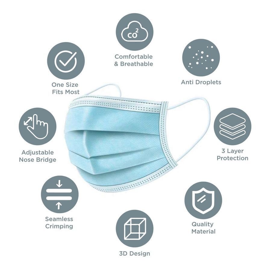 Protect&care Chirurgisch Masker Et01 Type 2r 50