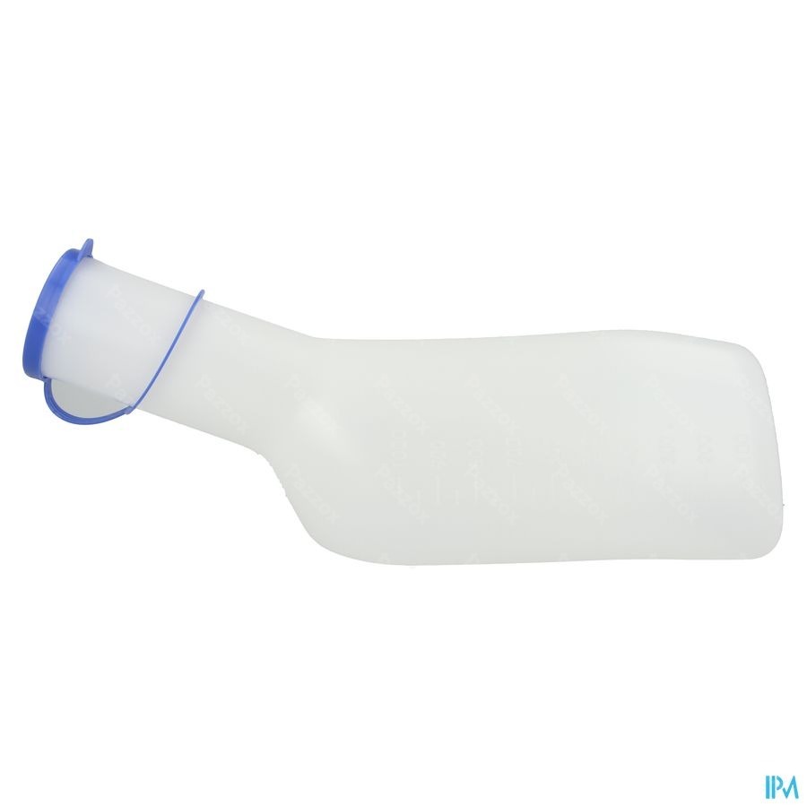 Wm Urinaal Man Melkwit Blauw Deksel 1