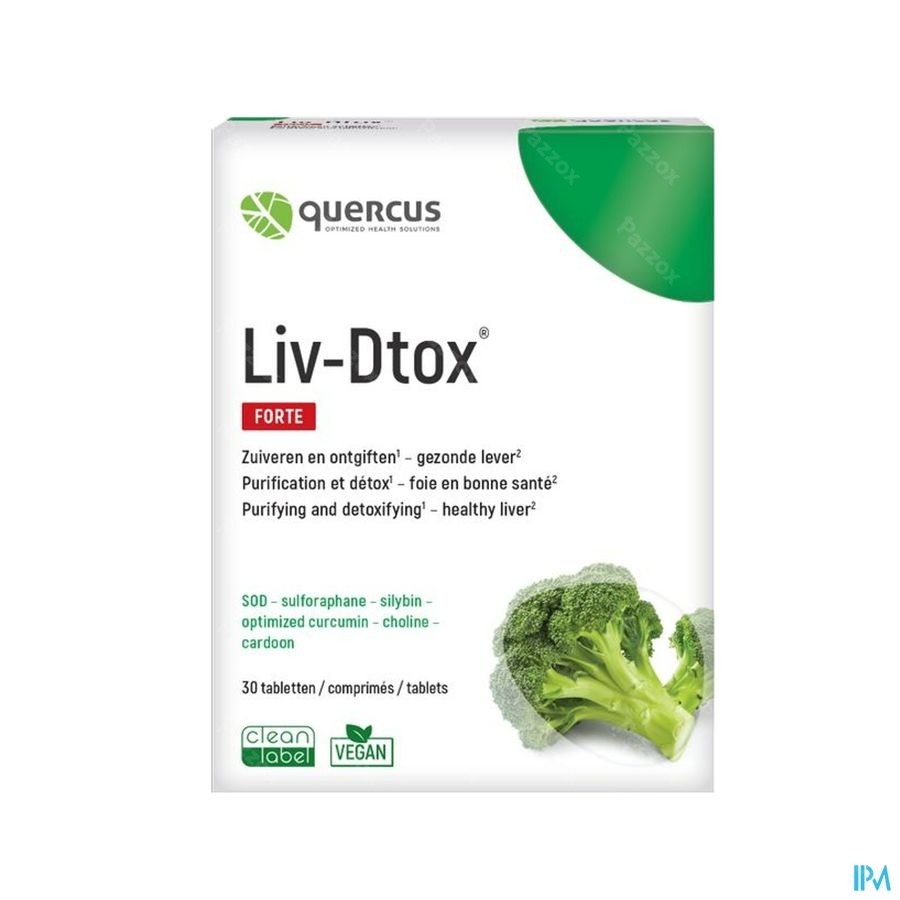 Quercus Liv-dtox Comp 30