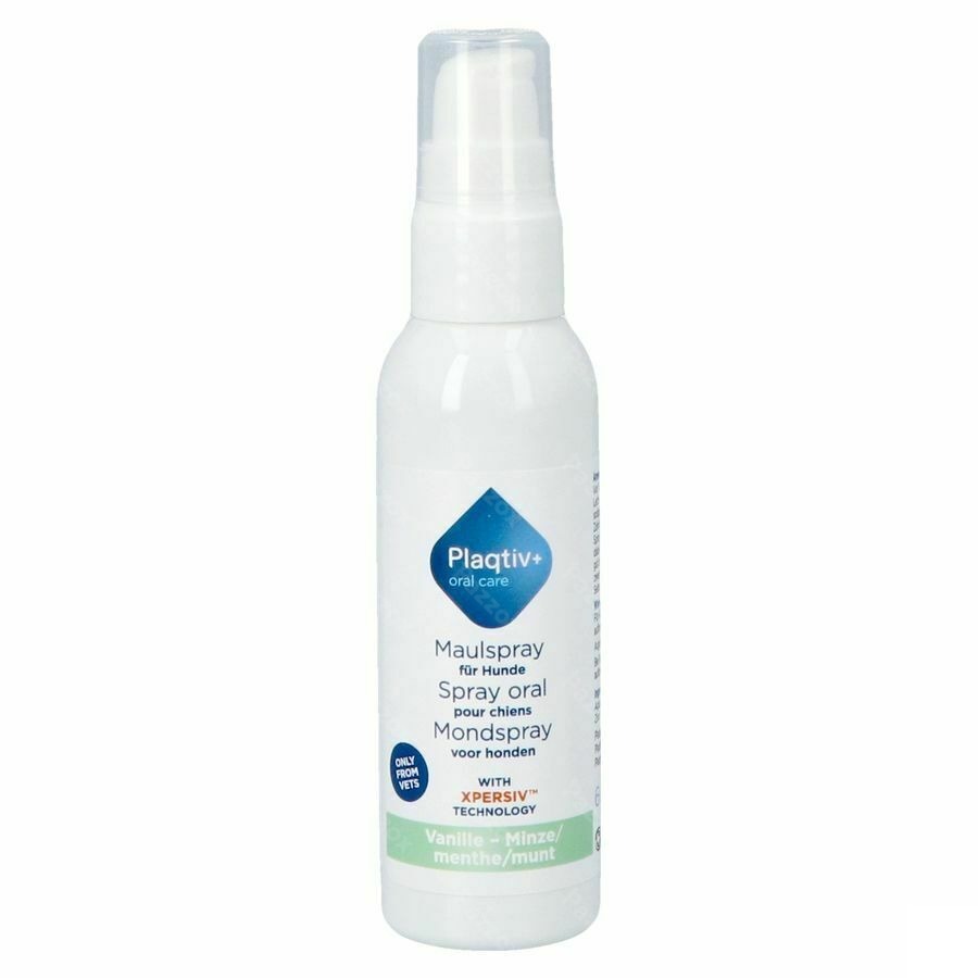 Plaqtiv+ Oral Care Spray Vanilla 60ml