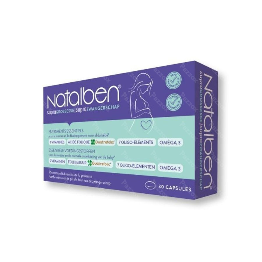 Natalben Supra Zwangerschap 30 Capsules