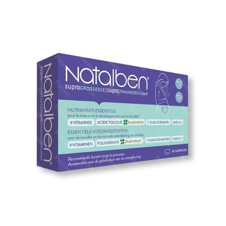 Natalben Supra Zwangerschap 30 Capsules