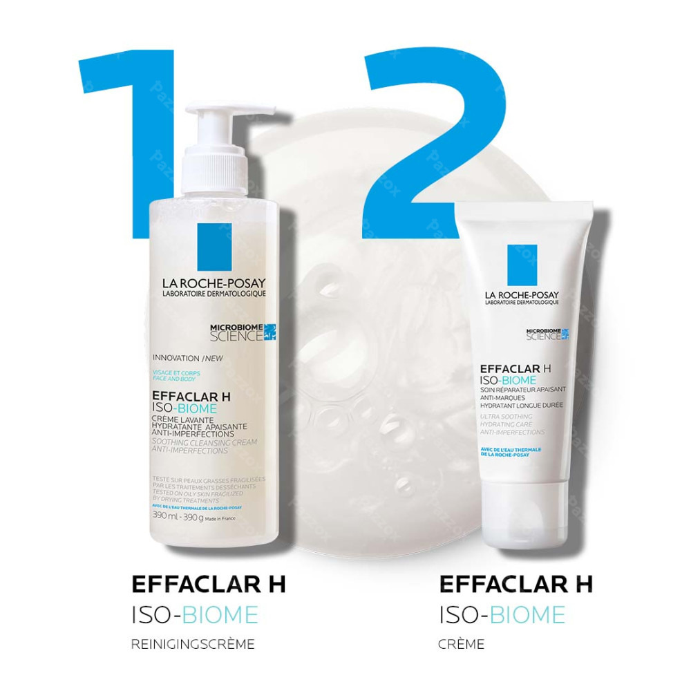 La Roche-Posay Effaclar H Isobiome Wascrème 390ml