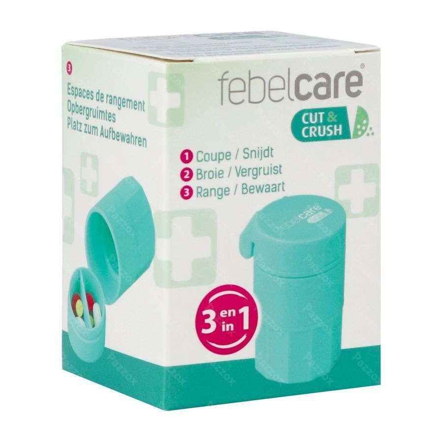 Febelcare Cut&crush Pillensnijder&vergruizer