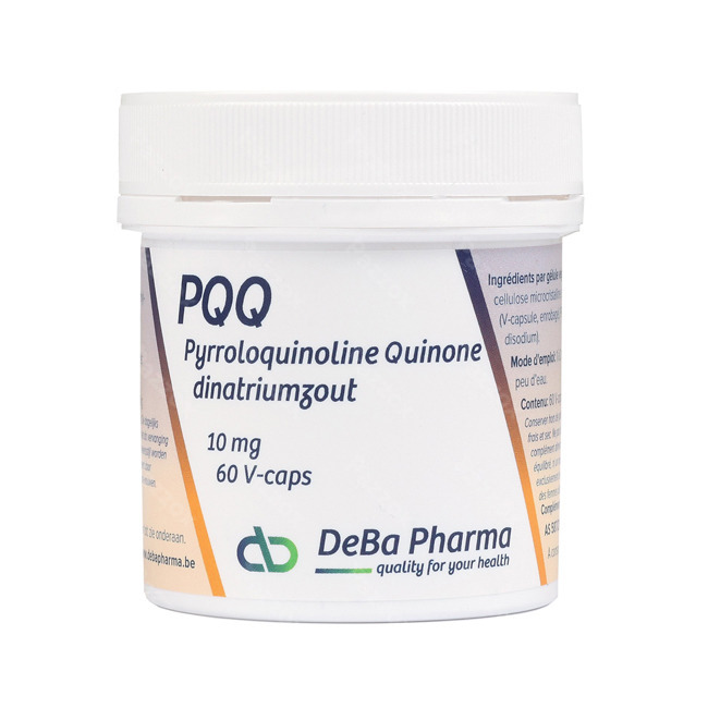 DeBa Pharma PQQ 10mg 60 vegetarische capsules