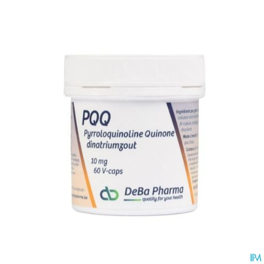DeBa Pharma PQQ 10mg 60 vegetarische capsules