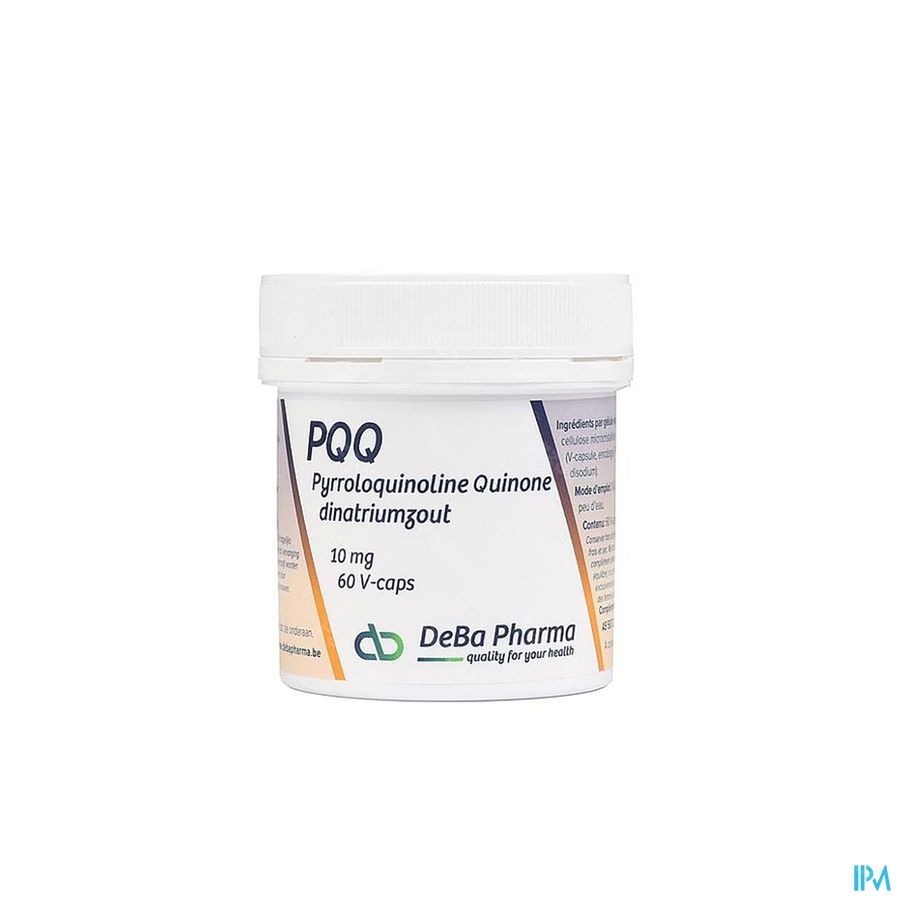 DeBa Pharma PQQ 10mg 60 vegetarische capsules