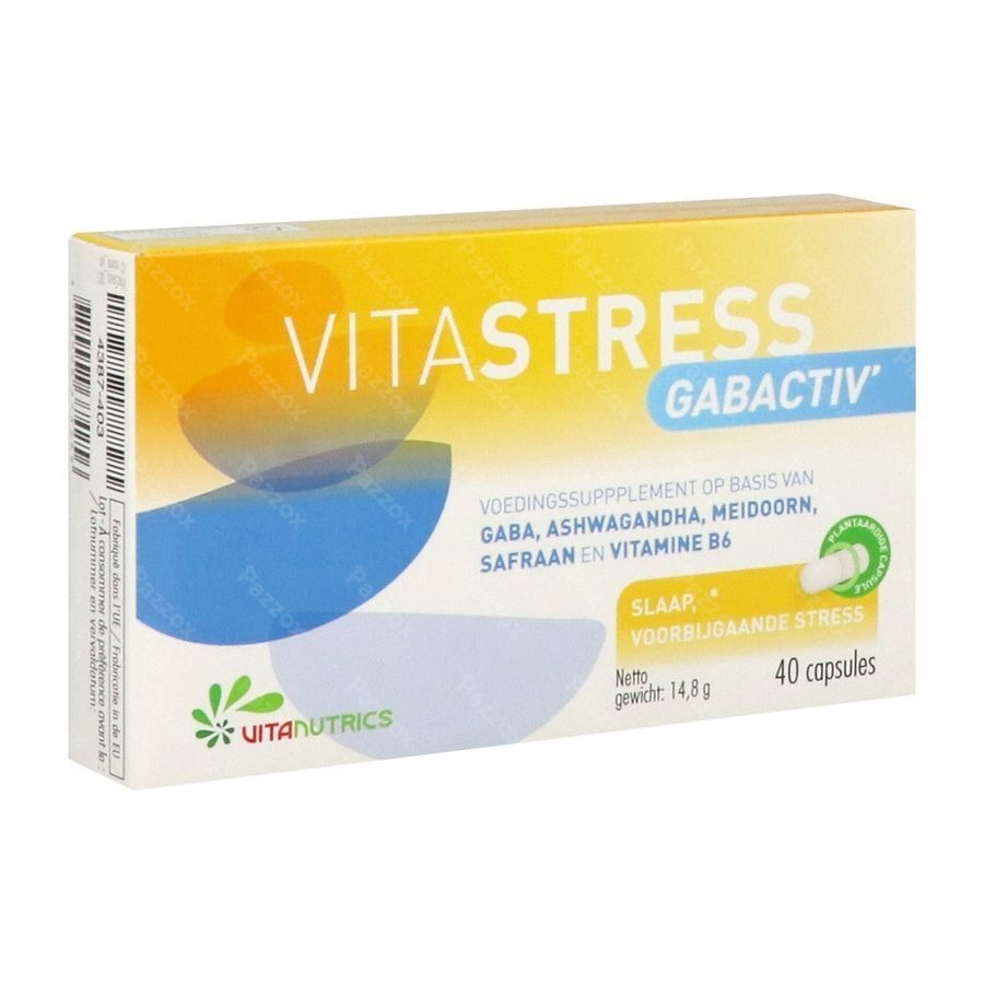 Vitastress Gabactiv Caps 40