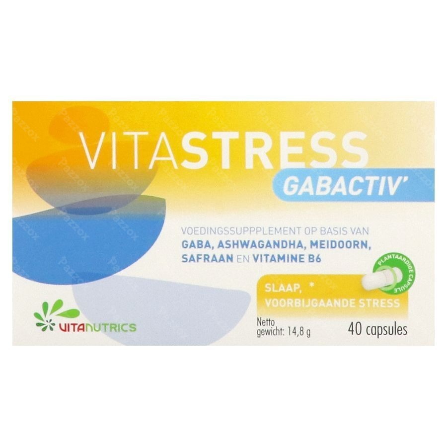 Vitastress Gabactiv Caps 40