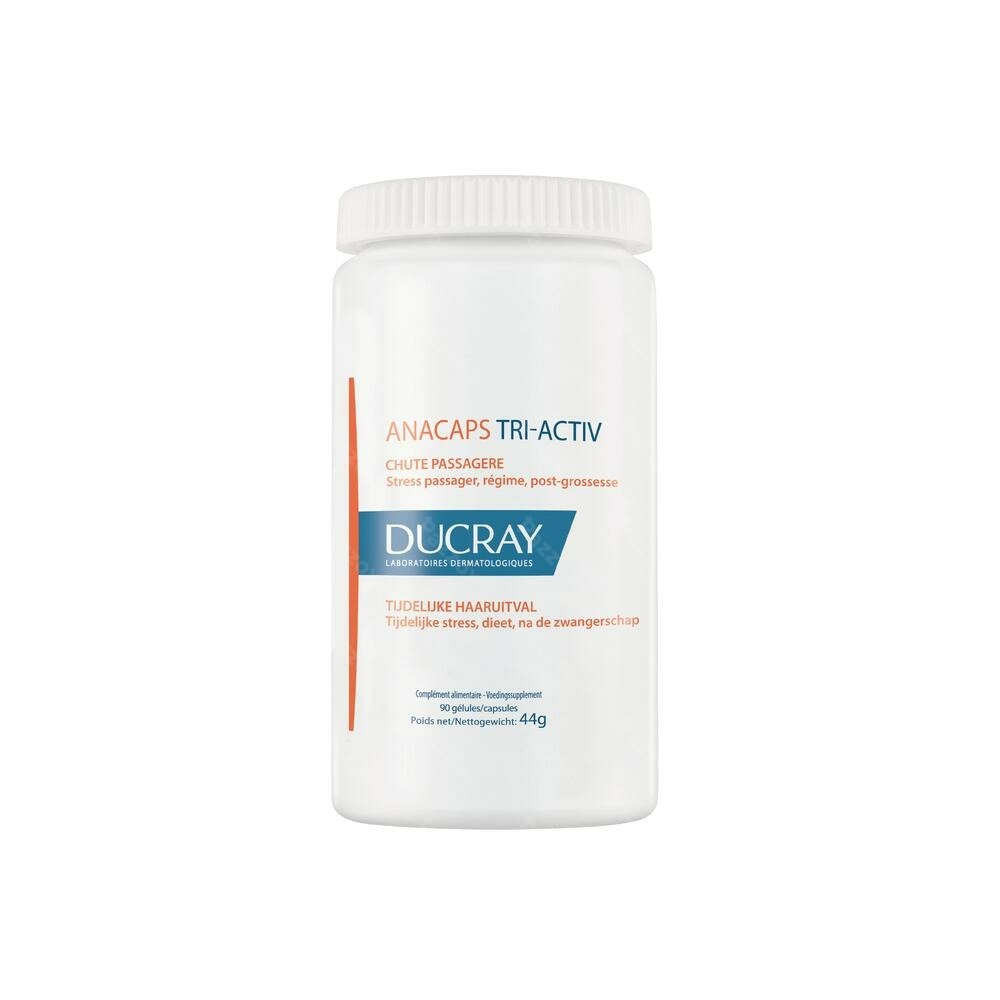 Ducray Anacaps Tri-Activ Tijdelijke Haaruitval 90 Capsules