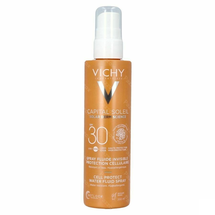 Vichy Capital Soleil Cell Protect Water Fluid Spray Waterbestendig SPF30 200ml 