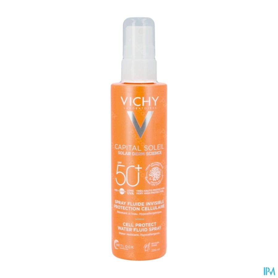Vichy Capital Soleil Cell Protect Water Fluid Spray Water Resistant SPF50+ 200ml 