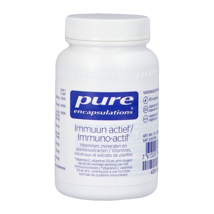 Pure Encapsulations Immuun Actief Caps 60
