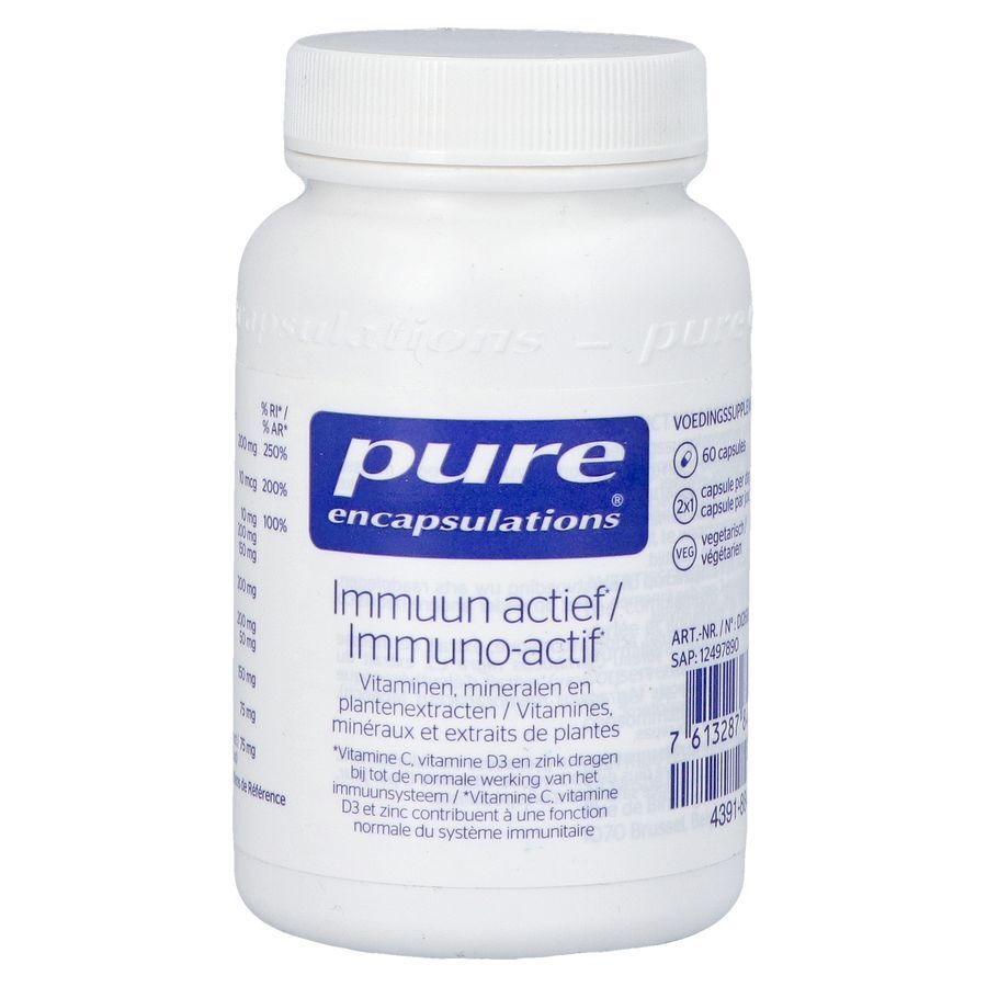 Pure Encapsulations Immuun Actief Caps 60