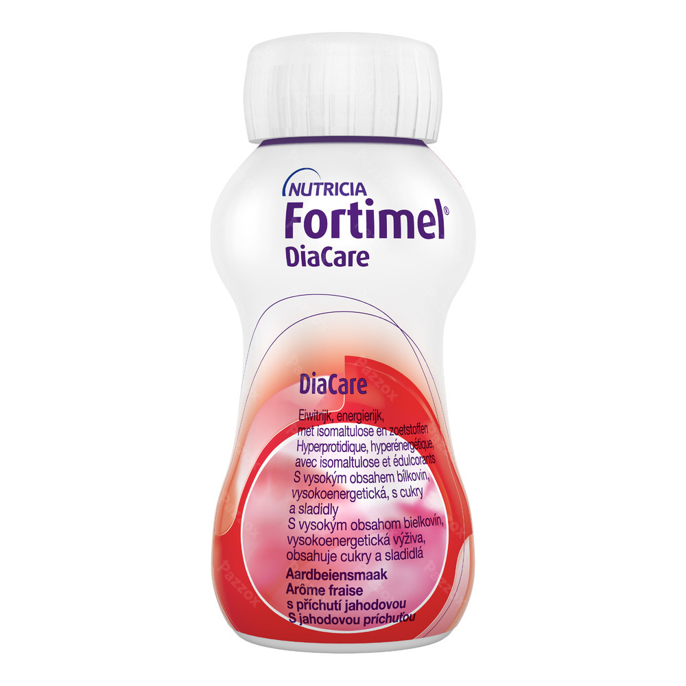 Fortimel DiaCare aardbeiensmaak 4x200ml