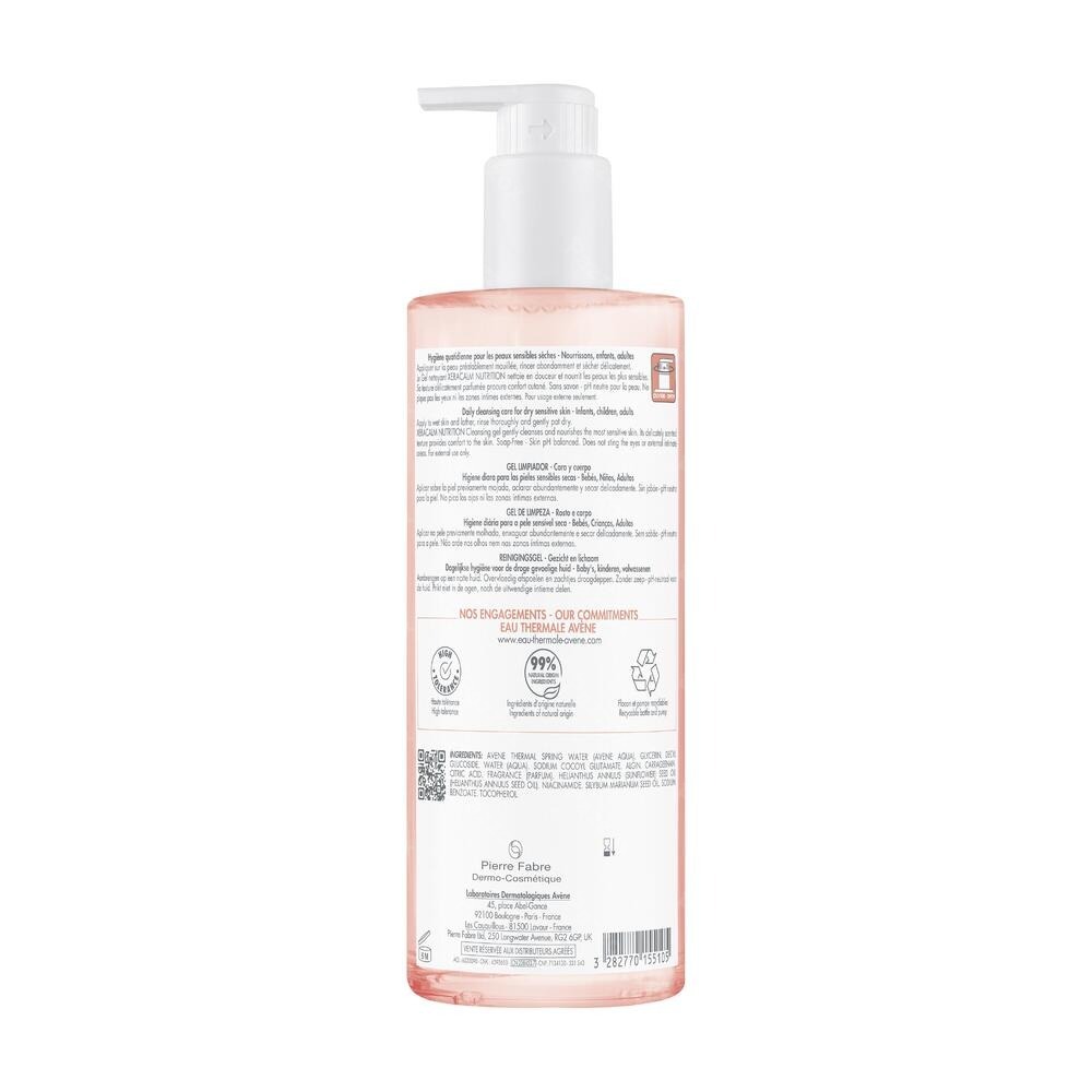 Avène Xeracalm Nutrition Reinigingsgel 500ml