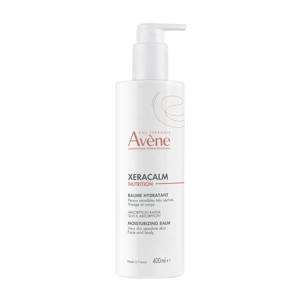 Avène Xeracalm Nutrition Hydraterende Balsem, Gevoelige zeer droge huid 400ml