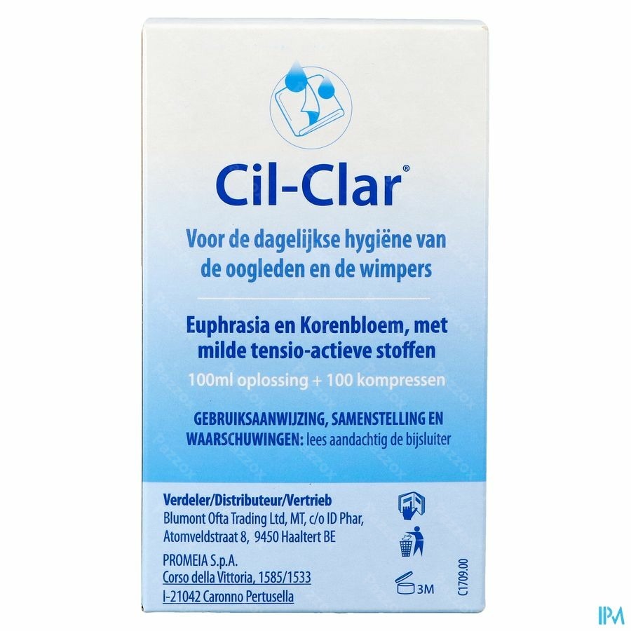 Cil-clar Hygiene Oogleden 100ml+kp 100 Nf