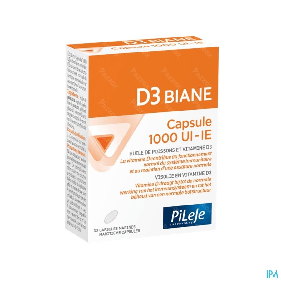 D3 Biane 1000ie Caps 30