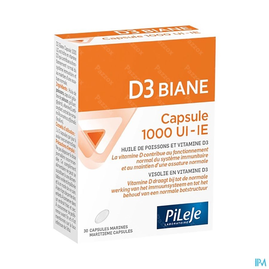 D3 Biane 1000ie Caps 30