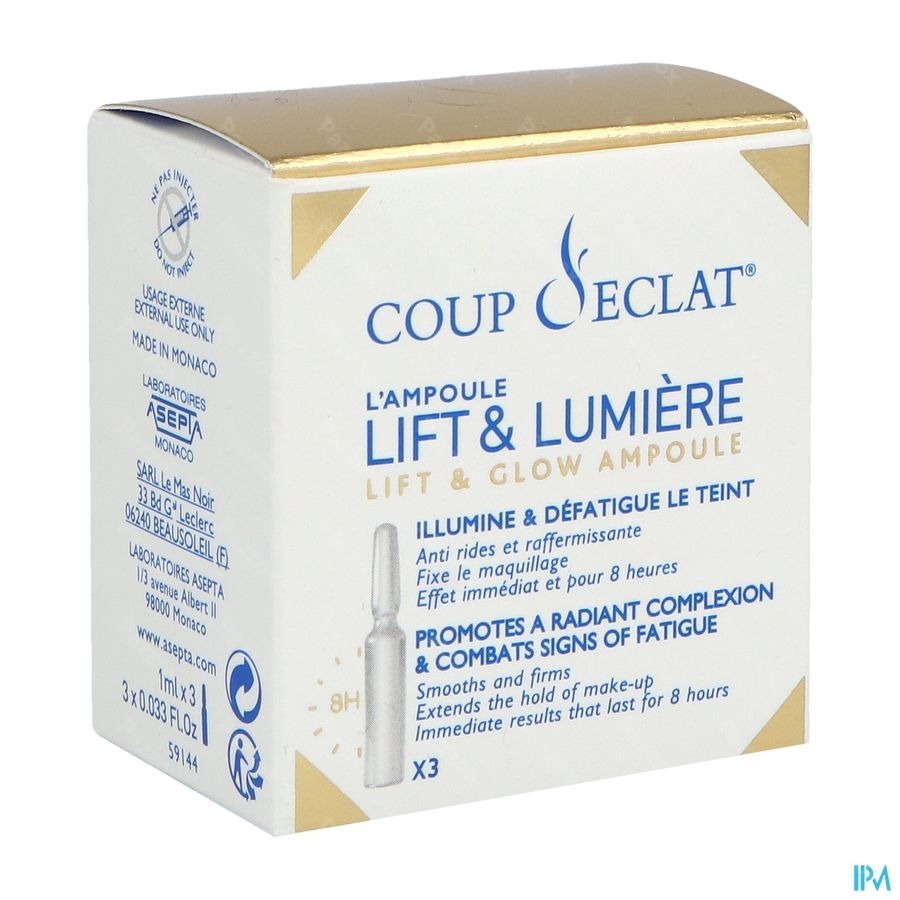 Coup D'eclat Lifting Amp 3x1ml