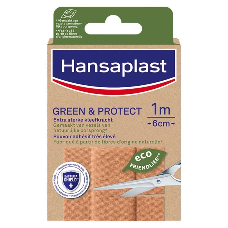 Hansaplast Pleisters Green&protect 1mx6cm
