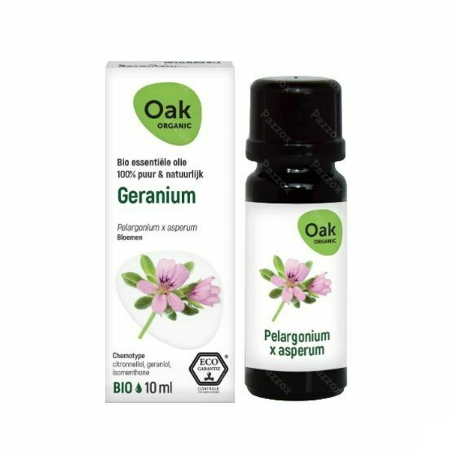 Oak Ess Olie Geranium 10ml Eg
