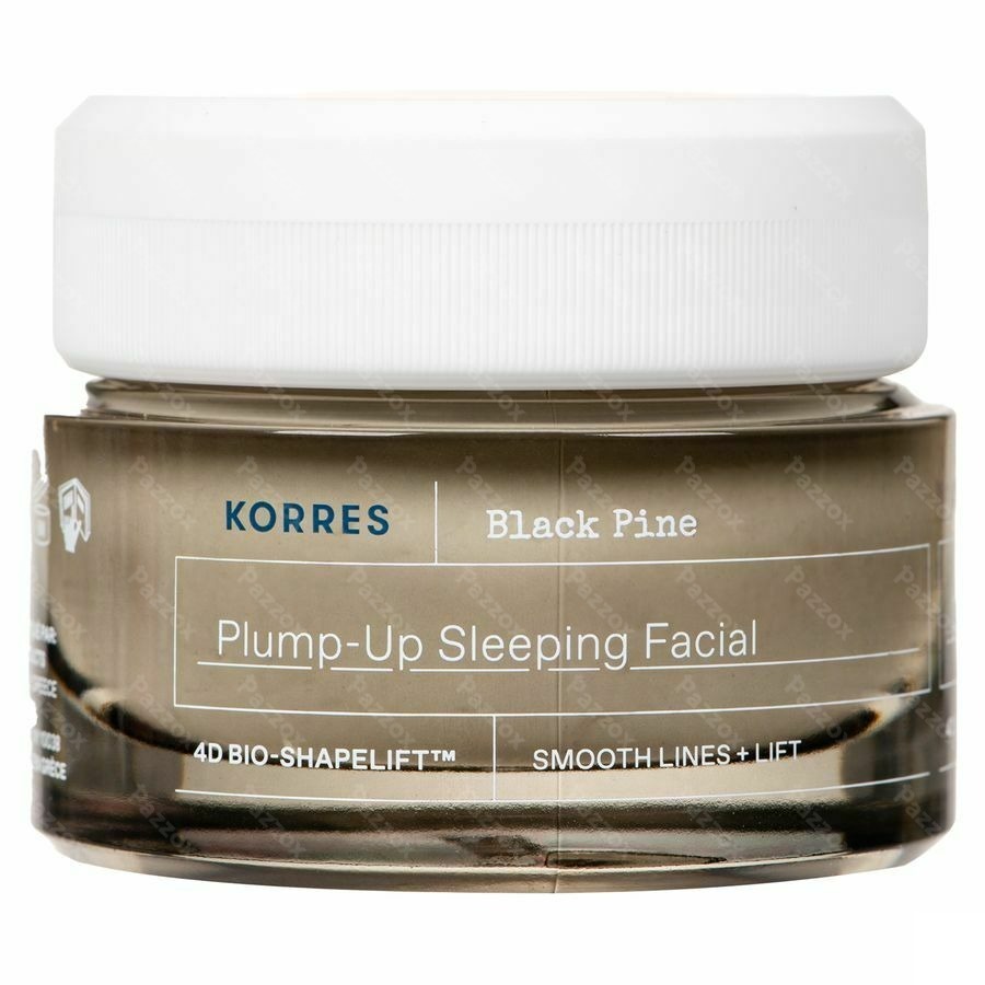 Korres Kf Zwarte Den 4d Lift Cr Gezicht Nacht 40ml