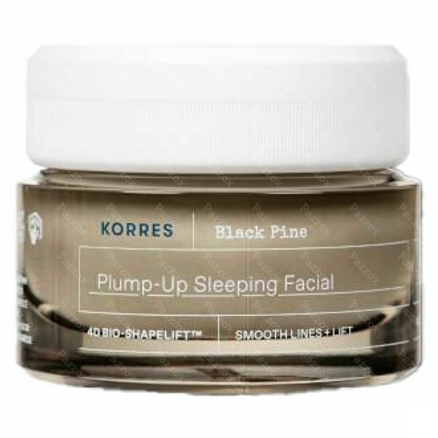 Korres Kf Zwarte Den 4d Lift Cr Gezicht Nacht 40ml