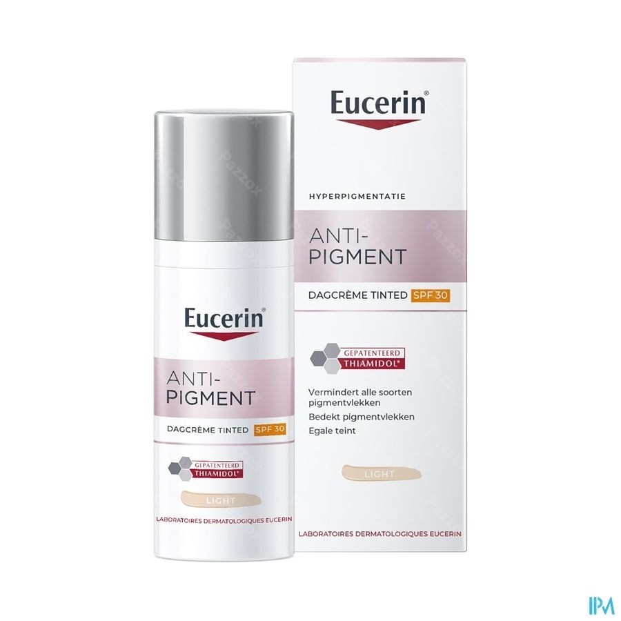 Eucerin Anti-Pigment Dagcrème Getint Light SPF30 Hyperpigmentatie 50ml
