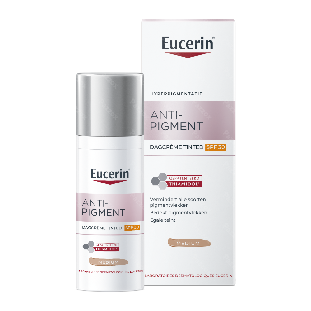 Eucerin Anti-Pigment Dagcrème SPF30 Getint Medium Hyperpigmentatie 50ml