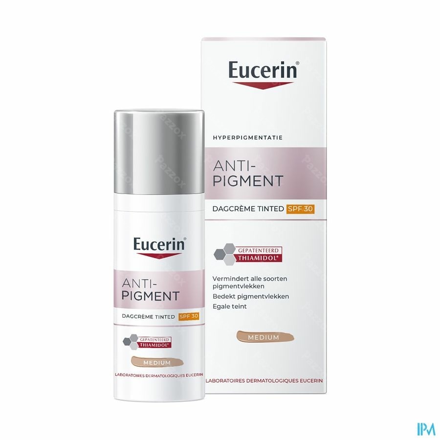 Eucerin Anti-Pigment Dagcrème SPF30 Getint Medium Hyperpigmentatie 50ml