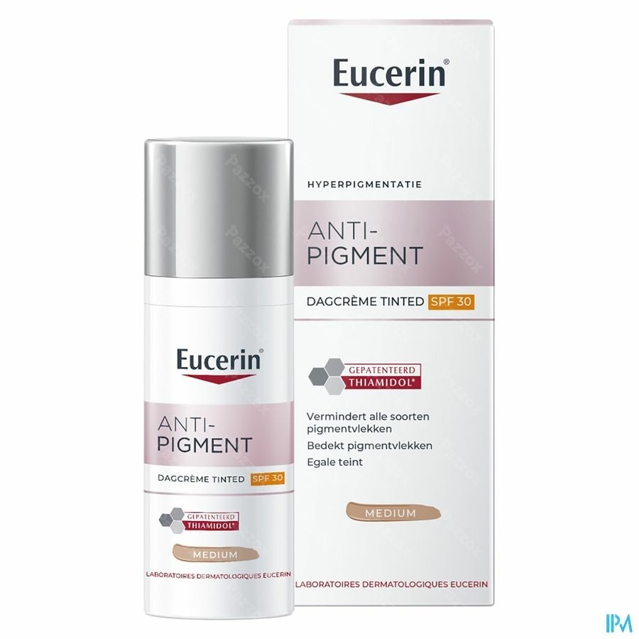 Eucerin Anti-Pigment Dagcrème SPF30 Getint Medium Hyperpigmentatie 50ml