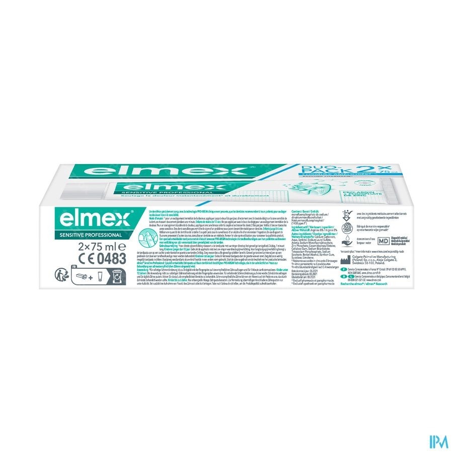 Elmex Sensitive Professional Tandpasta Tube 2x75ml
